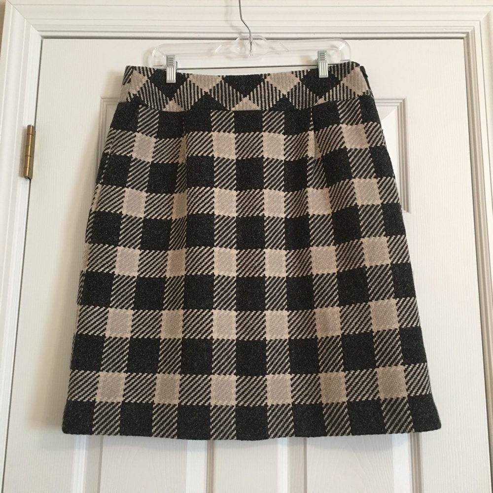 Talbots Italian wool blend skirt